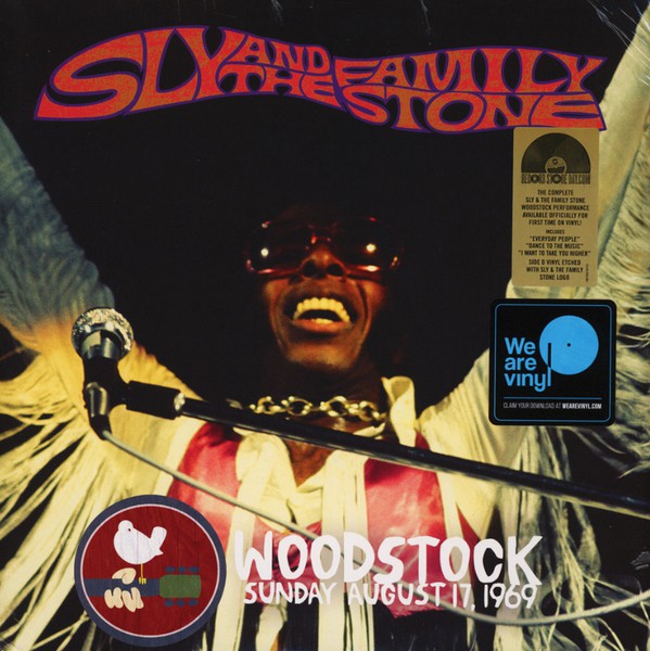 SLY AND THE FAMILY STONE - Woodstock Sunday August 17, 1969 cover 