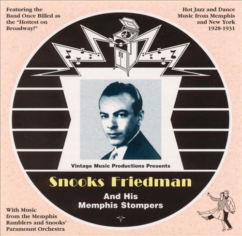 SNOOKS AND THE MEMPHIS STOMPERS - Snooks Friedman & His Memphis Stompers cover 