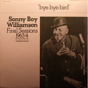 SONNY BOY WILLIAMSON II - Final Sessions 1963-4 cover 