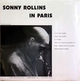 SONNY ROLLINS - In Paris cover 