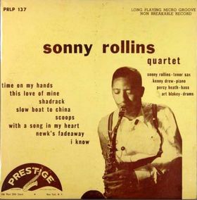 SONNY ROLLINS - Sonny Rollins Quartet cover 