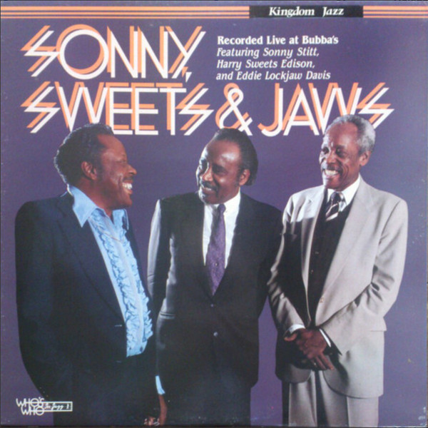 SONNY STITT - Sonny, Sweets & Jaws cover 