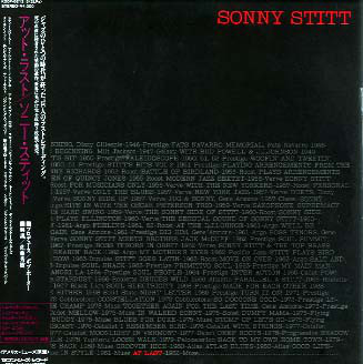 SONNY STITT - At Last (aka The Last Stitt Sessions, Vol. 1) cover 