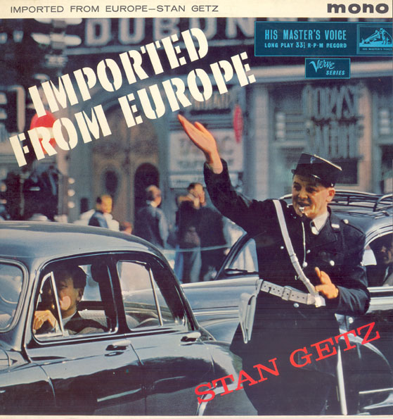 STAN GETZ - Imported From Europe cover 