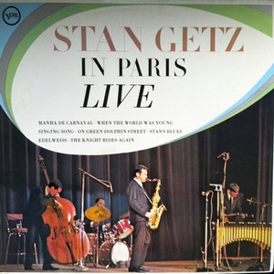 STAN GETZ - In Paris cover 