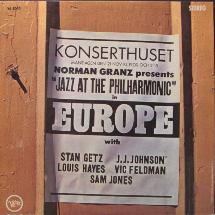 STAN GETZ - Norman Granz Presents 