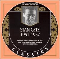 STAN GETZ - The Chronological Classics: Stan Getz 1951-1952 cover 
