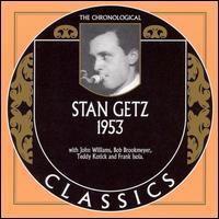STAN GETZ - The Chronological Classics: Stan Getz 1953 cover 