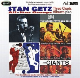 STAN GETZ - Three Classic Albums Plus (Hamp & Getz; Jazz Giants) (disc 2) cover 
