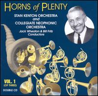 STAN KENTON - Horns of Plenty, Volume 1 cover 