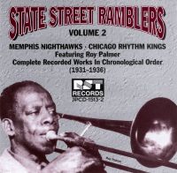 STATE STREET RAMBLERS - State Street Ramblers Vol 2 1931 - 1936 cover 