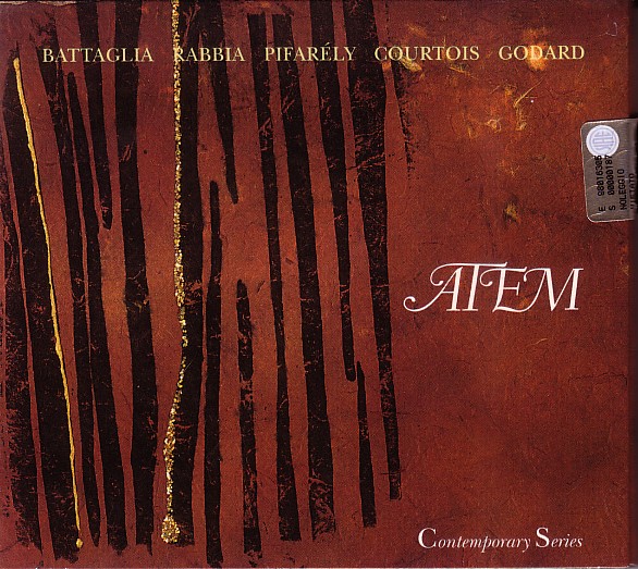 STEFANO BATTAGLIA - Atem cover 