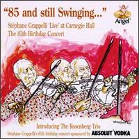 STÉPHANE GRAPPELLI - 85 and Still Swinging… cover 