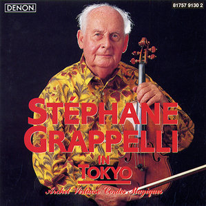 STÉPHANE GRAPPELLI - Stephane Grappelli in Tokyo cover 