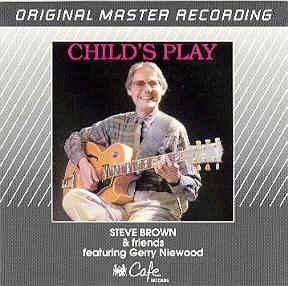 STEVE BROWN - Child's Play cover 