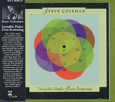 STEVE COLEMAN - Invisible Paths: First Scattering cover 