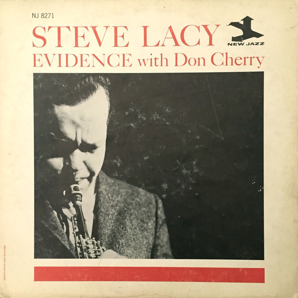STEVE LACY - Evidence (with Don Cherry) cover 
