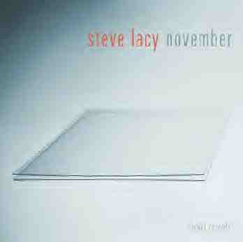 STEVE LACY - November cover 