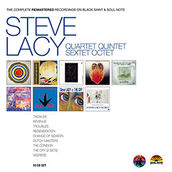 STEVE LACY - Quartet Quintet Sextet Octet cover 