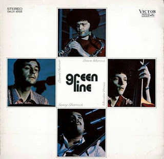 STEVE MARCUS - Steve Marcus, Miroslav Vitous, Sonny Sharrock, Daniel Humair : Green Line cover 