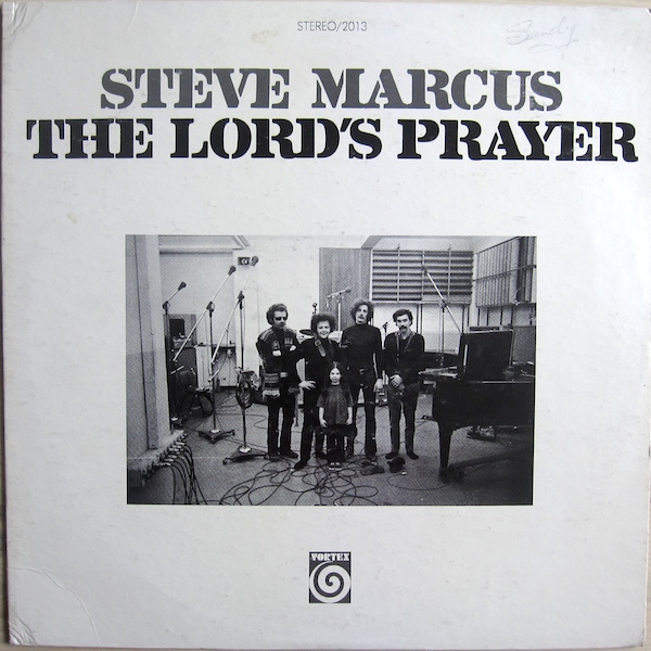 STEVE MARCUS - The Lord's Prayer cover 