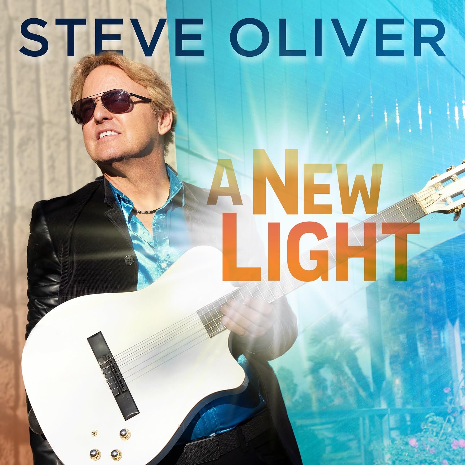 STEVE OLIVER - A New Light cover 