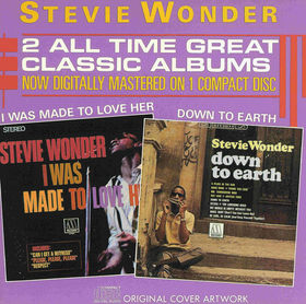 STEVIE WONDER - Down to Earth / I Was Made to Love Her cover 