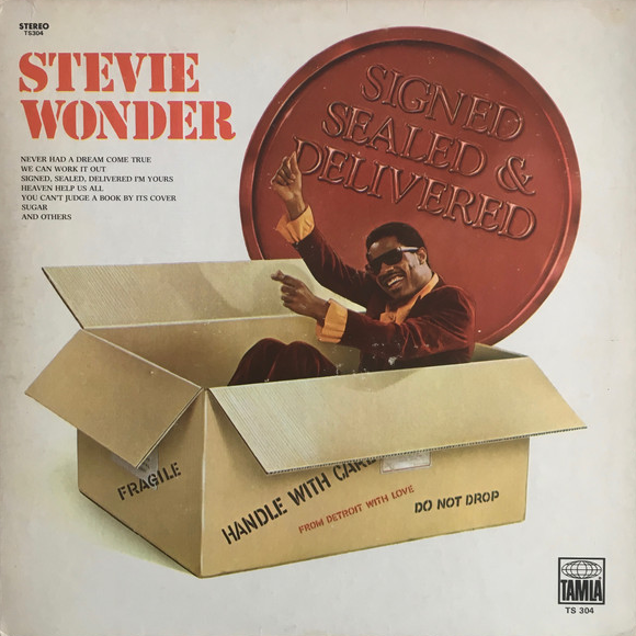 STEVIE WONDER - Signed, Sealed & Delivered cover 