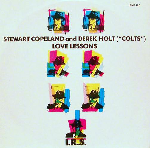 STEWART COPELAND - Stewart Copeland And Derek Holt ‎: Love Lessons cover 