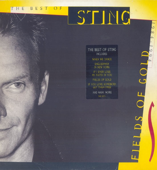 STING - Fields of Gold: The Best of Sting 1984-1994 cover 