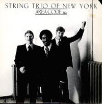 STRING TRIO OF NEW YORK - Area Code 212 cover 