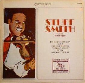 STUFF SMITH - Stuff Smith (Guest Artist Stephane Grapelli)(aka Stuff and Steff) cover 