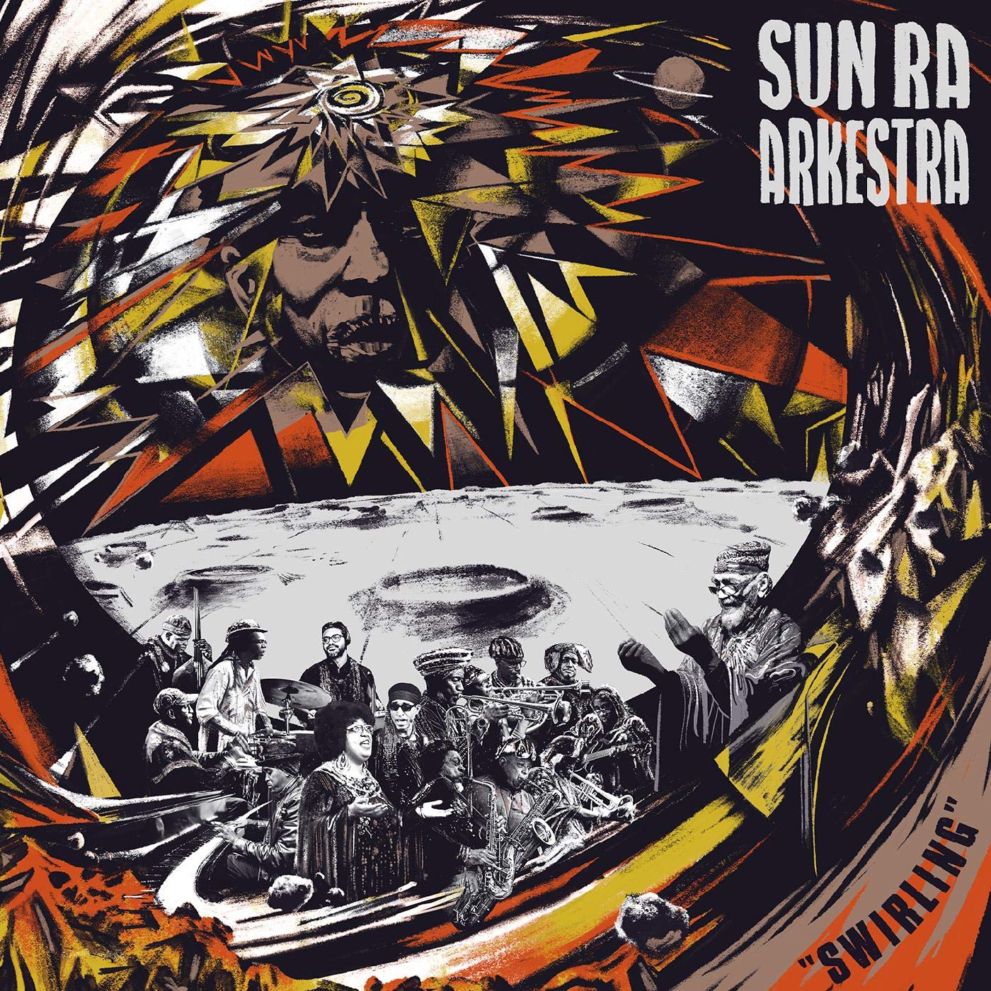 SUN RA ARKESTRA UNDER THE DIRECTION OF MARSHALL ALLEN - Swirling cover 