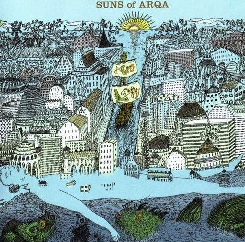 SUNS OF ARQA - Un1verse City cover 