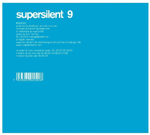 SUPERSILENT - 9 cover 