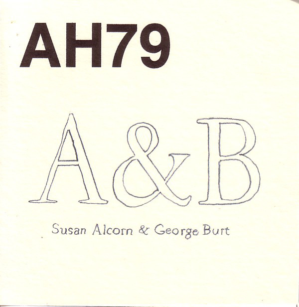 SUSAN ALCORN - Susan Alcorn & George Burt ‎: A&B cover 