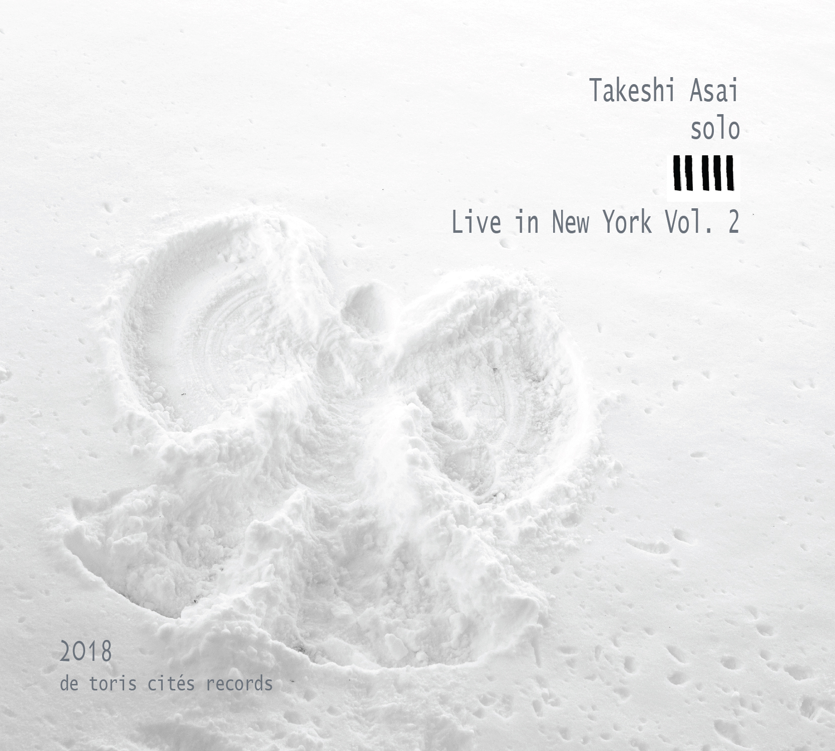 TAKESHI ASAI - Solo : Live in New York Vol. 2 cover 
