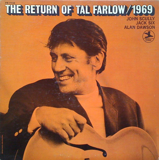 TAL FARLOW - The Return of Tal Farlow/1969 cover 