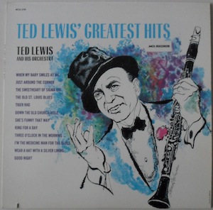 TED LEWIS - Ted Lewis' Greatest Hits cover 