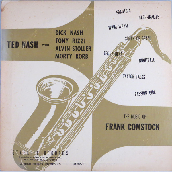 TED NASH (UNCLE) - The Music Of Frank Comstock cover 