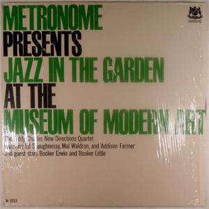 TEDDY CHARLES - Metronome Presents Jazz In The Garden At The Museum Of Modern Art cover 