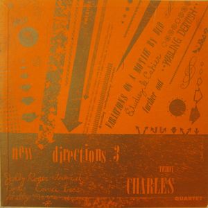 TEDDY CHARLES - Teddy Charles Quartet ‎– New Directions 3 (aka New Directions) cover 