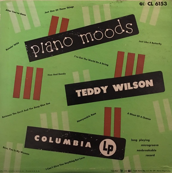TEDDY WILSON - Piano Moods cover 