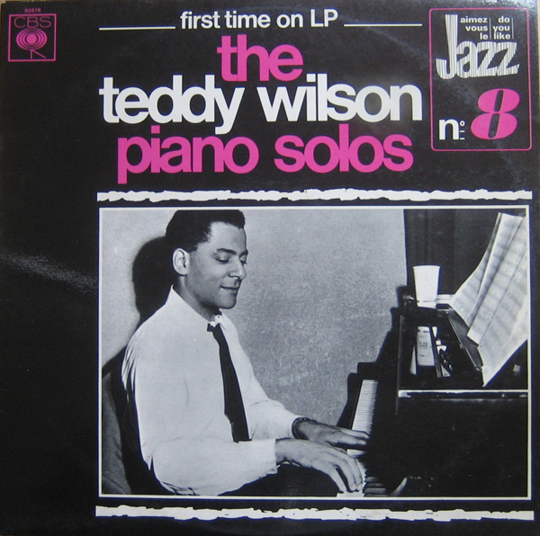 TEDDY WILSON - The Teddy Wilson Piano Solos cover 
