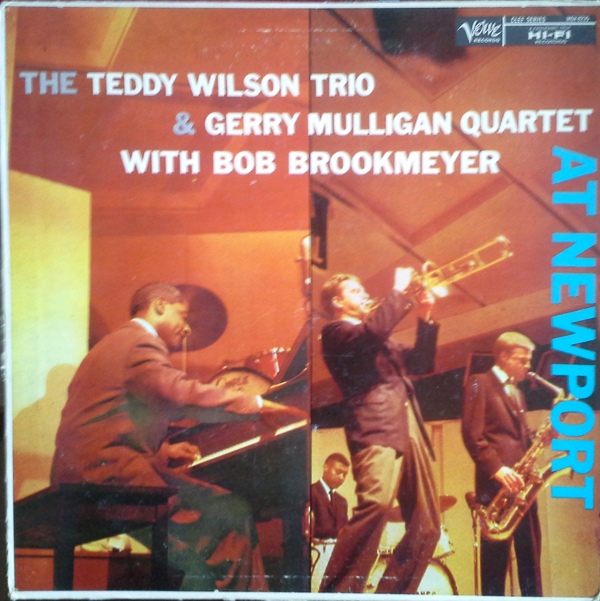 TEDDY WILSON - The Teddy Wilson Trio & Gerry Mulligan Quartet With Bob Brookmeyer : At Newport cover 