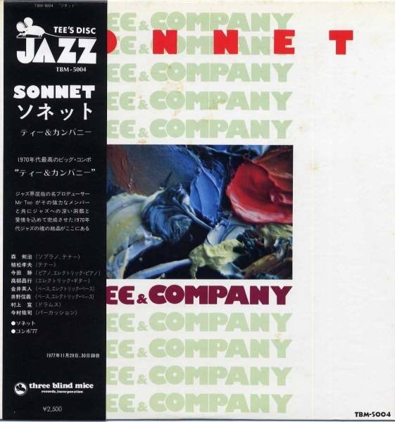 TEE & COMPANY - Sonnet cover 