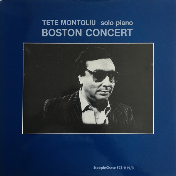TETE MONTOLIU - Boston Concert cover 