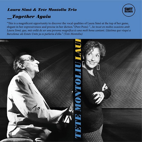 TETE MONTOLIU - Laura Simó & Tete Montoliu Trio : Together Again cover 