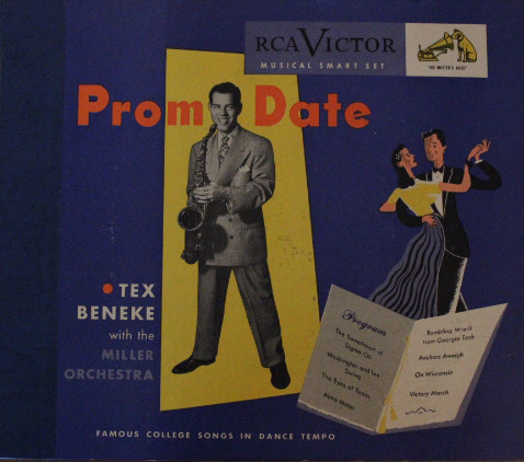 TEX BENEKE - Tex Beneke And The Miller Orchestra : Prom Date cover 