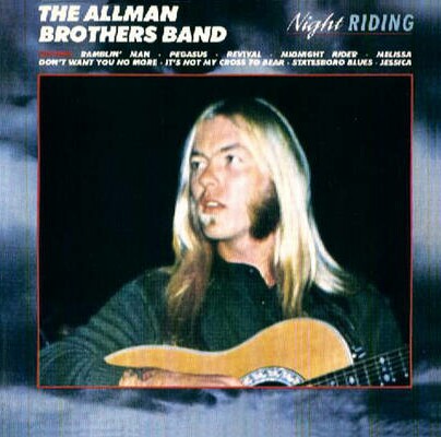 THE ALLMAN BROTHERS BAND - Night Riding cover 